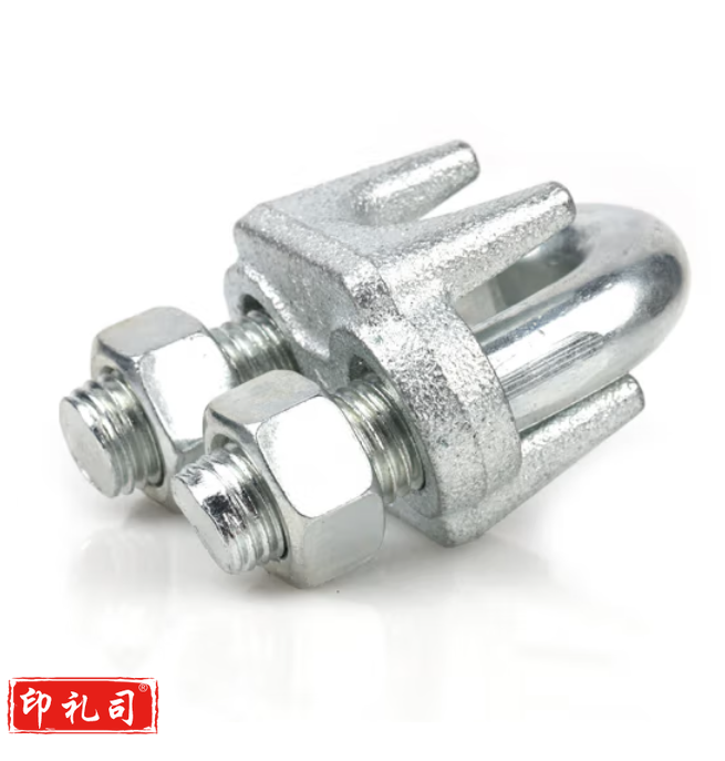 锌钢丝绳卡头 m6夹头U型夹绳扣卡扣扎头锁扣紧绳器