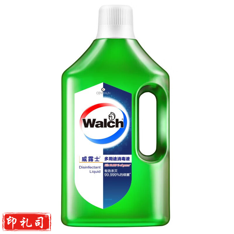威露士（Walch）多用途消毒液1L 衣物家居环境除菌 杀菌99.99% 柠檬香味