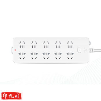 公牛 10A250V GN-218 10米 插座接线板插排安全带过载保护插排10米 /个