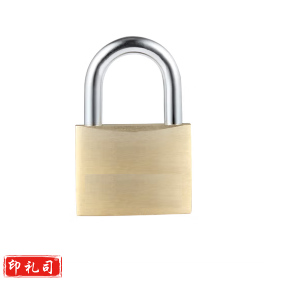 通开镀铜挂锁20mm  100把起订（配8把钥匙） 货号：JC