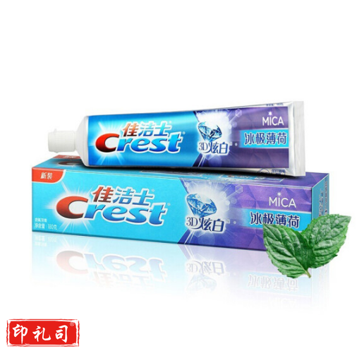 佳洁士 180g 冰极薄荷 3D炫白双效牙膏(24支/箱)