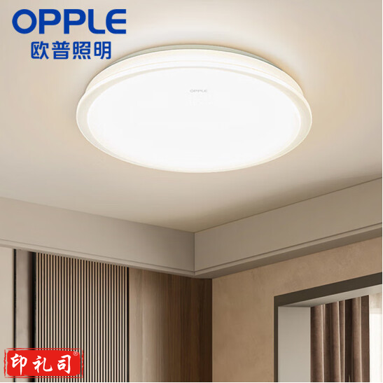 欧普  LED卧室灯吸顶灯  圆形现代简约吸顶灯   260mm 13W 货号：JC