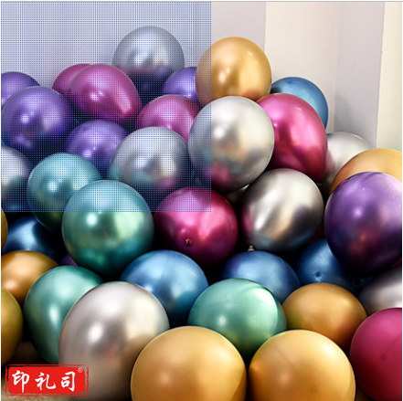 千漫装饰气球浪漫金属色气球(单位：个)