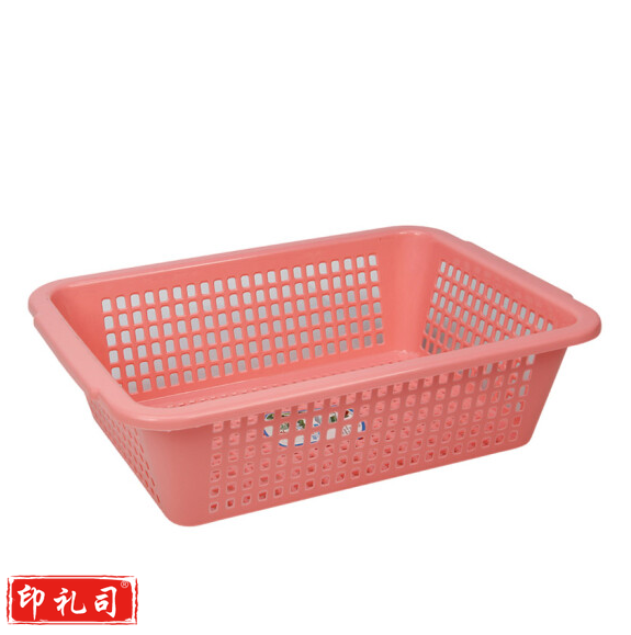 玩具收纳筐 塑料框 储物筐   小   36*26.5*9cm   货号：YC