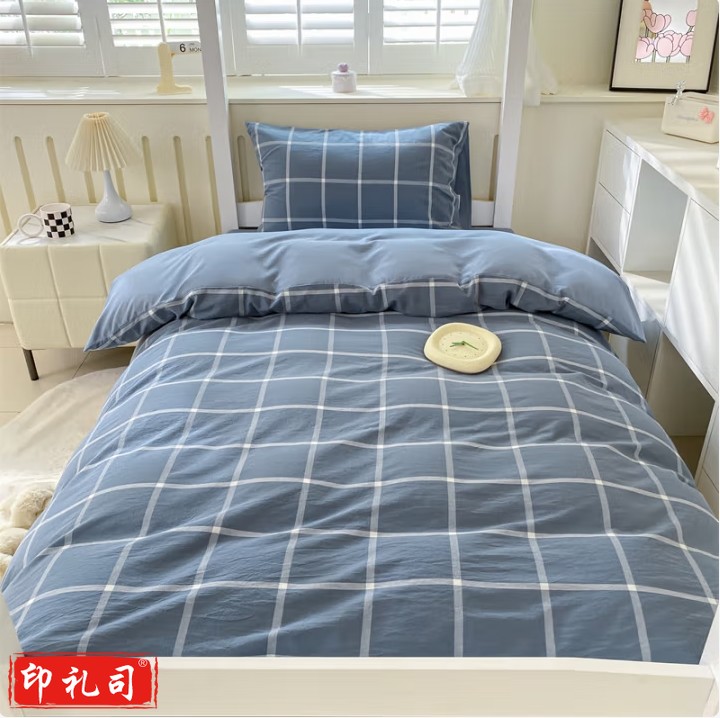 儿童床品三件套 被罩+褥罩+枕套 货号：JC