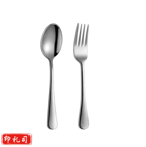 不锈钢餐具套装 叉、勺两件套  货号：JC