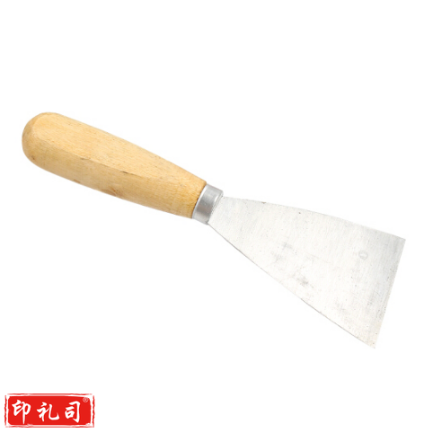金飞 ( JINFEI ) 木柄4寸 木柄油灰刀/批墙腻子刀/清洁填缝铲