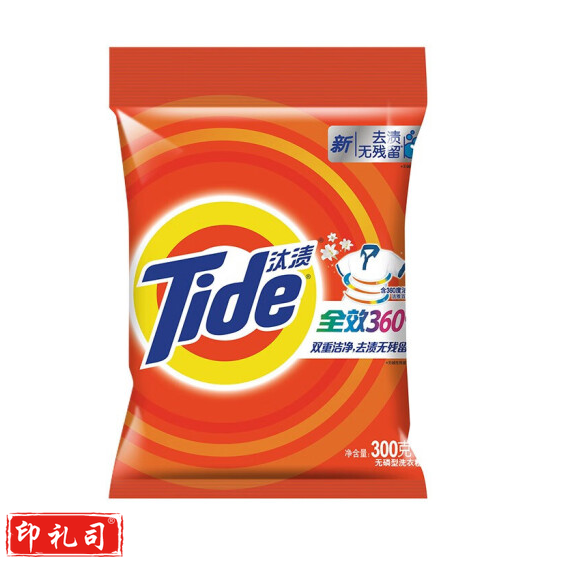 汰渍  全效360度洗衣粉 洁雅百合香无磷双重洁净去渍无残留 300g 货号：TXH