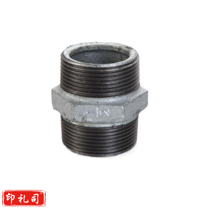 赣玛 玛钢国标外丝 DN15 对丝4分热镀锌外丝