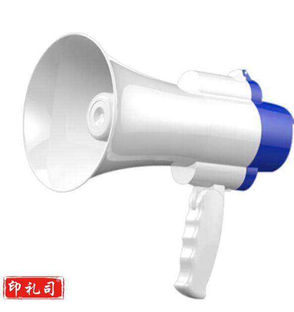 H11 录音大喇叭扬声器户外手持宣传可充电喊话器扩音器 白色TJRRSFYJD2023020712493413