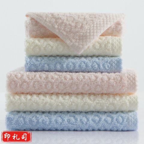 三利 21克小方巾 儿童毛巾 25*25cm