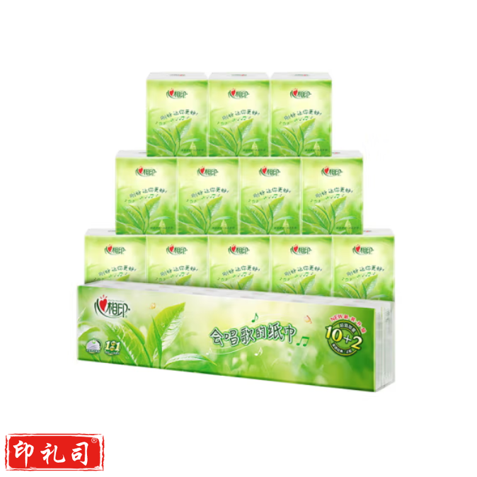 心相印 手帕纸巾  4层7片*12包