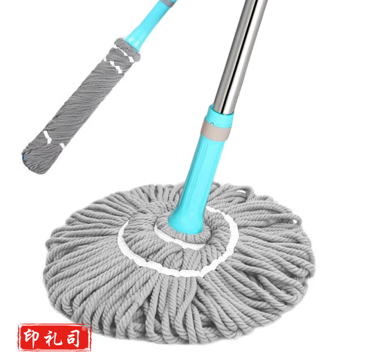 雅高 拧水拖把 必卡锁自拧水拖把 旋转拧水拖把免手洗墩布拖布