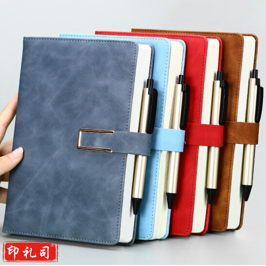 法拉蒙 A5 灰色 笔记本 360页 加厚搭扣型日记本