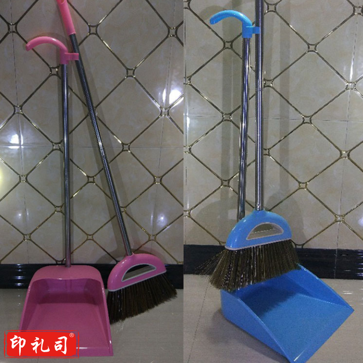 巨联 扫把簸箕  软毛魔术扫帚笤帚扫地魔法刮水器地刮扫头发颜色随机