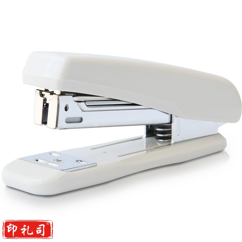 得力(deli)0306订书机12号钉书器装订机旋转钉板钉25页颜