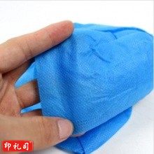 【100支装】无纺布鞋套家用一次性鞋套家用室内加厚加大鞋套 防尘耐磨防滑脚套 均码通用