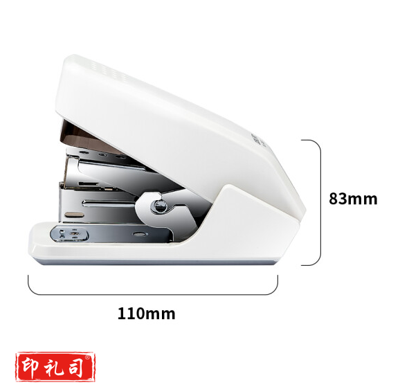 得力0466 省力订书机 可 装 订20张80G复 印 纸(白)