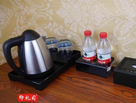 亚克力 酒店托盘茶盘 宾馆客房茶杯热水壶收纳 卫生间洗漱用品盒子