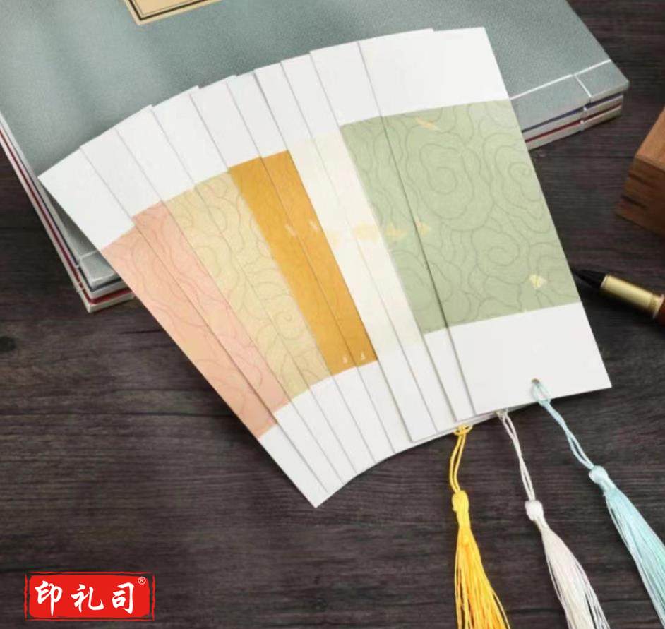 古风创意书签 中国风书签 宣纸书签