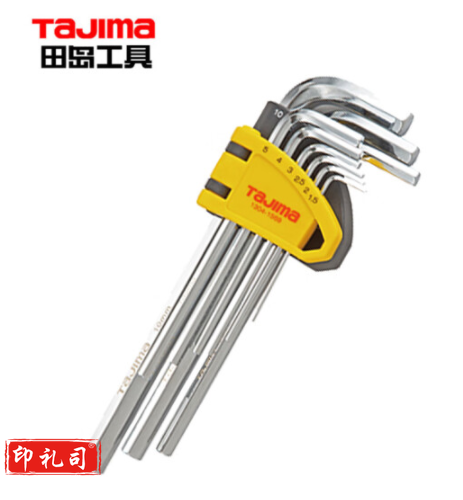 田岛(TAJIMA)精密强力平头内六角扳手标准9件套 1304-1571