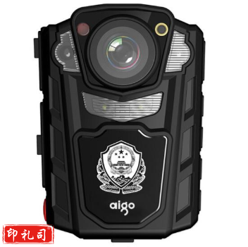 爱国者(aigo) DSJ-R2 执法记录仪 警用版 红外夜视1080P便携加密激光定位录音录像拍照对讲 64G