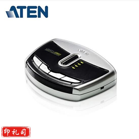 ATEN宏正 4口USB打印机共享器 4进1出电脑usb自动切换器