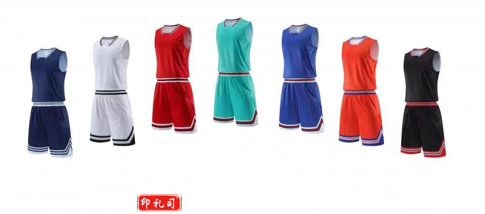 运动服_篮球服套装_速干快干V领篮球服