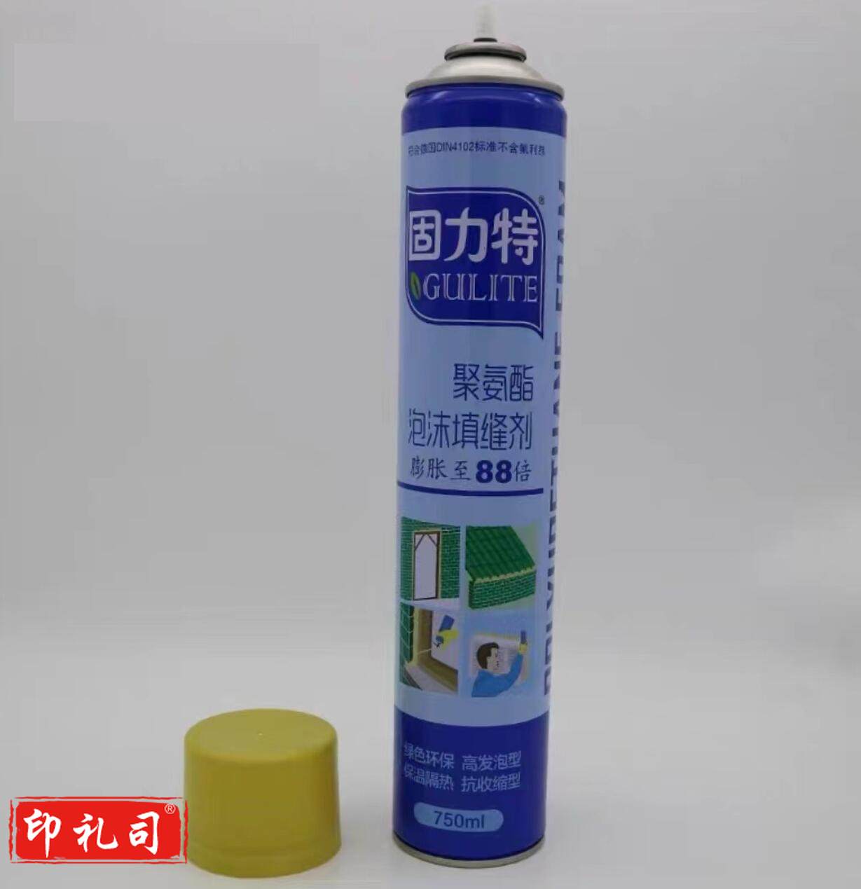特聚氨酯 泡沫填缝剂 发泡胶 750ML