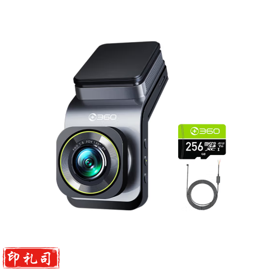 360行车记录仪高清 G900 4K超高清 双频wifi+256G卡+降压线