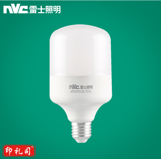 雷士照明(NVC)LED光源节能灯泡 E27大螺口家用商用大功率灯泡 24瓦白光球泡