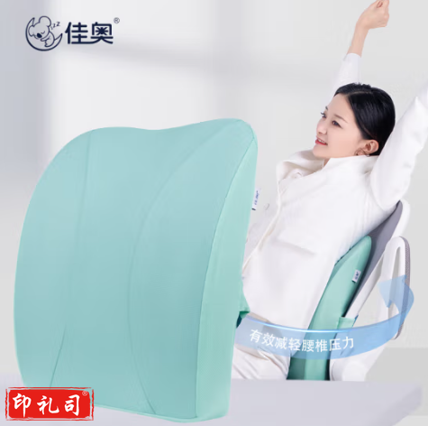 佳奥(JAGO) 薄荷蓝 腰靠办公室靠垫竹炭记忆棉汽车办公室靠背垫人体工学靠枕腰枕(JAGO) 薄荷蓝 腰靠办公室靠垫竹炭记忆棉汽车办公室靠背垫人体工学靠枕腰枕