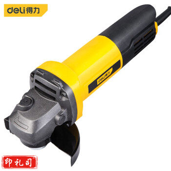 得力(deli)角磨机切割机多功能打磨抛光机手砂轮工业大功率专业级 850W高效升级款家用套装 后开关