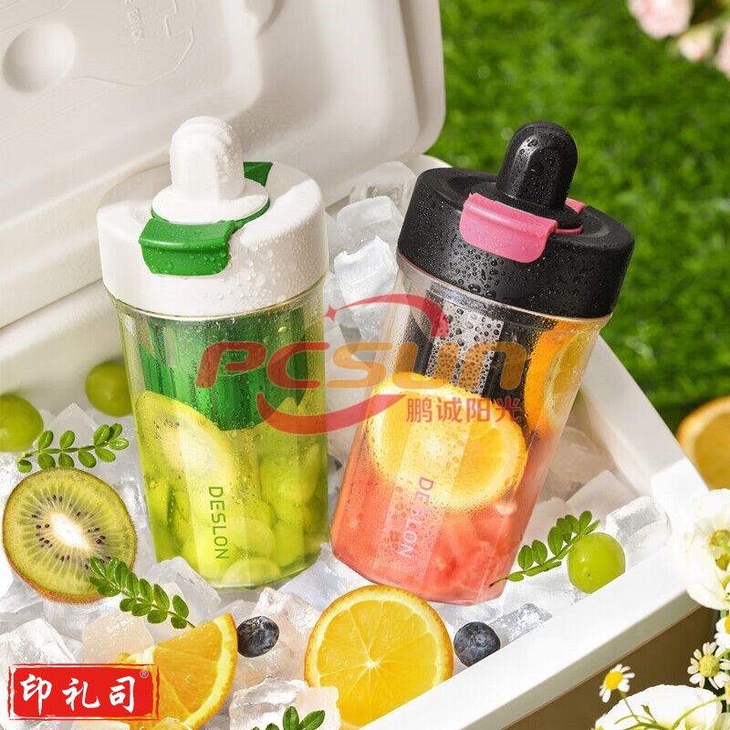 7月上新德世朗冰川系列双饮花茶杯10402DBCB-450 黑色 450ml