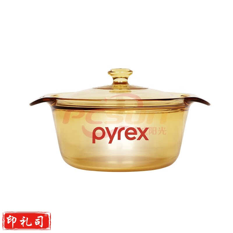 康宁PX-16-FLLC/CN百丽透明锅1.6L 耐即冷即热 玻璃陶瓷锅身