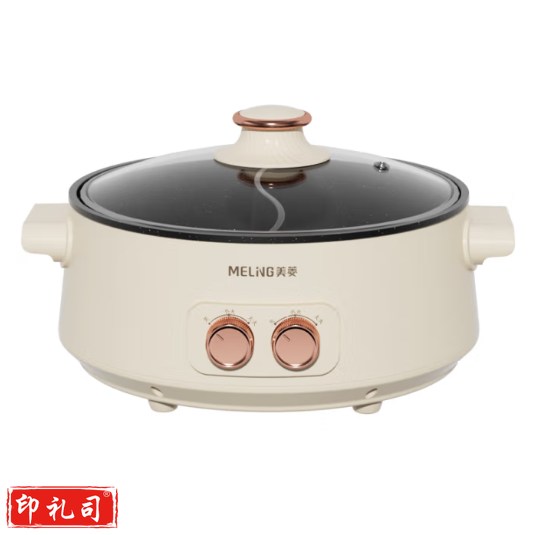 美菱(MeiLing)MT-LC1605电热锅鸳鸯电火锅 双旋钮独立温控 1600W大功率