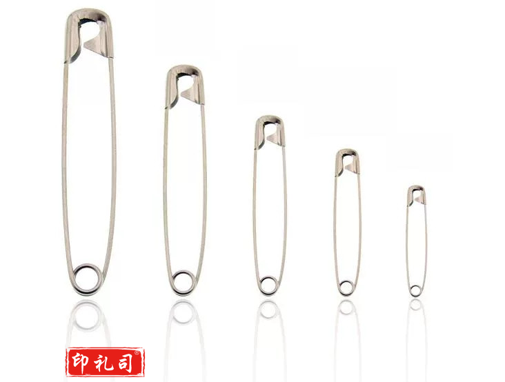 别针 500个/包 老式简易别针儿童安全别针扣针固定衣服保险小曲别针回形针