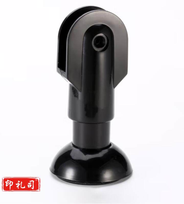 公共卫生间隔断配件厕所隔板塑料支撑脚可调节固定底座夹板支架脚(弘工 )