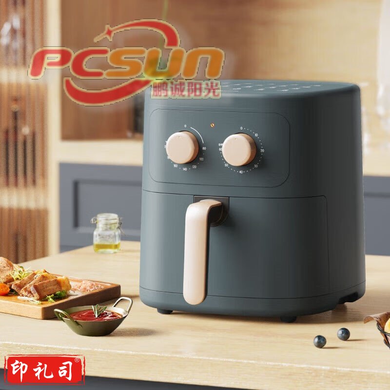 小熊 QZG-P13K5空气炸锅 小型机械空气炸锅 免翻面大容量分体式多功能电炸锅