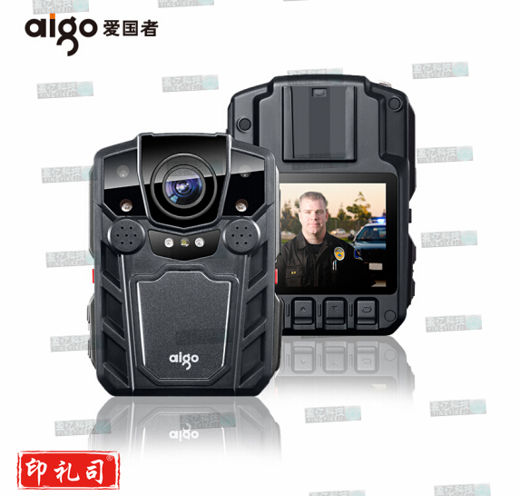 爱国者(aigo)DSJ-R7 记录仪 1296P高清红外夜视加密激光定位支持外接摄像头内置 64G