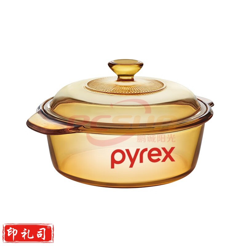 康宁PX-1-BL/LN/CN百丽透明锅1L 加厚锅壁 适用燃气灶电陶炉