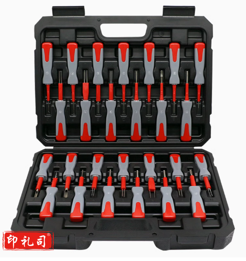 26件汽车端子拆卸退针器线束插头解锁工具电路拔取出钥匙线路拆装