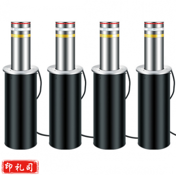 全自动液压一体防撞柱 升降柱 8mm