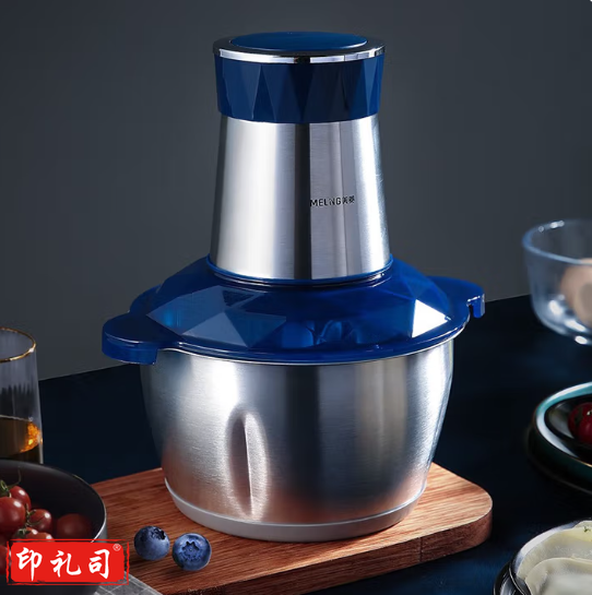 美菱(MeiLing)MM-LC1821碎肉机 1.8L容量静音设计不锈钢款