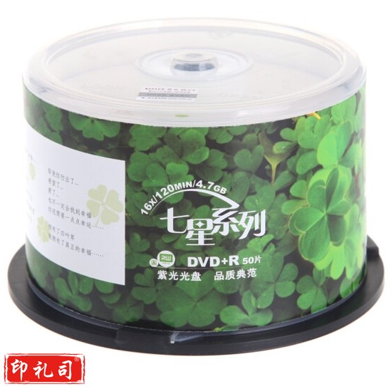 紫光 (UNIS) 16速 DVD刻录盘   4.7G 桶装50片