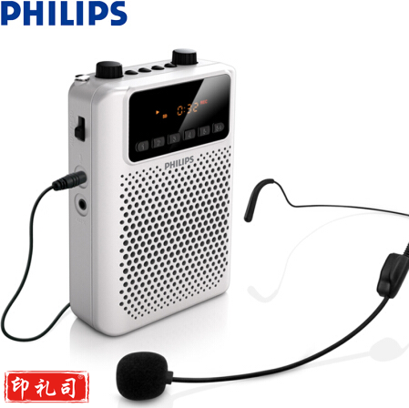 飞利浦SBM150白 广场级扩音器 大功率 便携音响