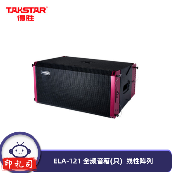 得胜(TAKSTAR) ELA-121 全频音箱(只) 16英寸线性阵列 低失真高灵敏度 小型演出剧场多功能厅