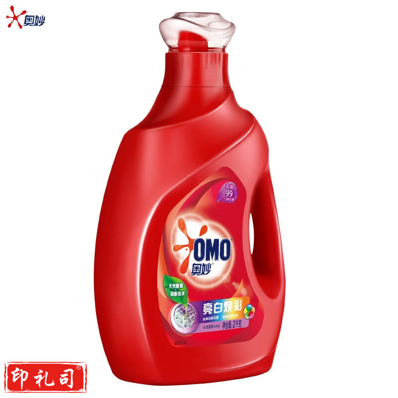 奥妙 洗衣液家庭装 奥妙亮白焕彩洗衣液 2kg