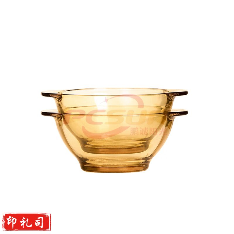康宁PX-SY2C/HP晶耀系列玻璃餐具 双耳碗2个装