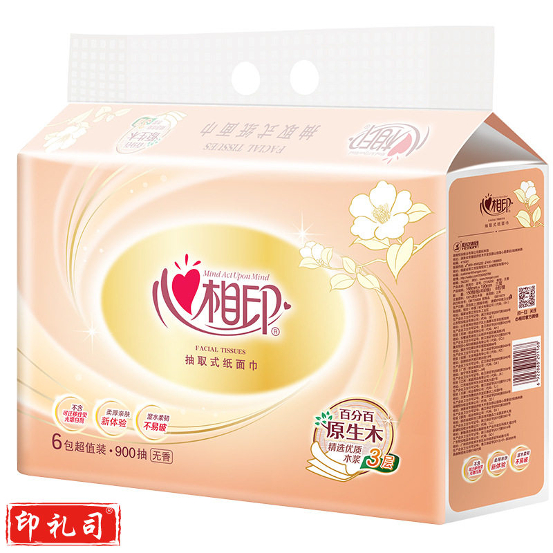 心相印 DT26200 心相印 DT26200 经典系列3层150抽 6包/提 6包/提 10提/箱